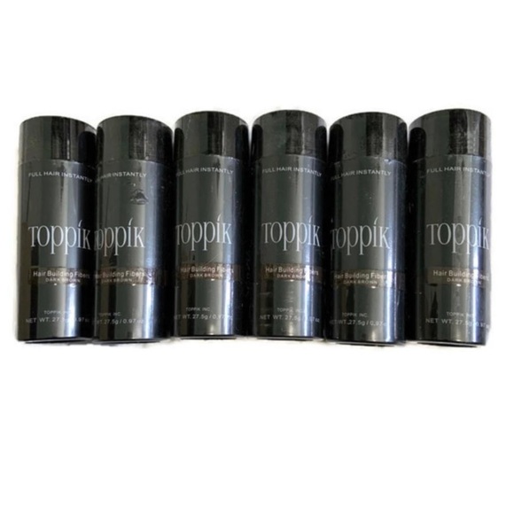 Toppikhair building fibers 27.5 gr lot of 6 bottles weekend sale